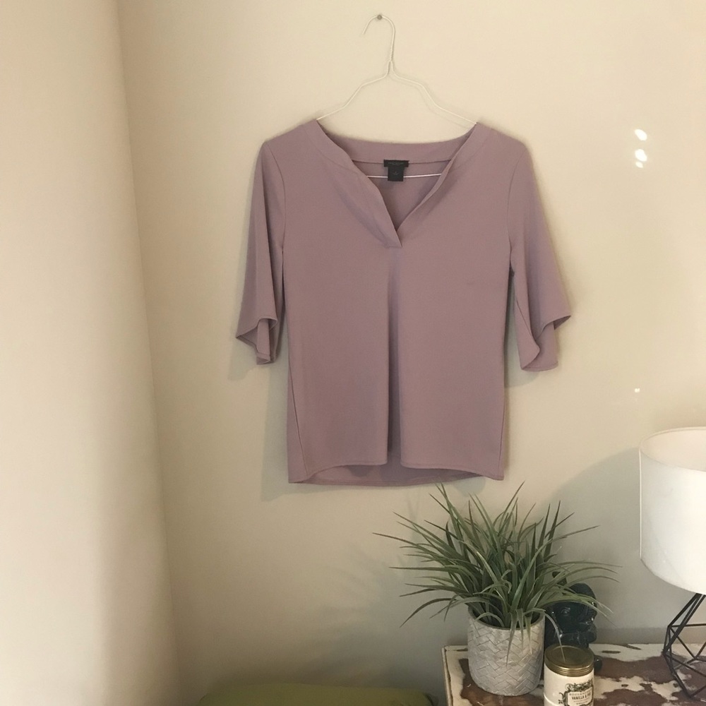 Ann Taylor Factory Angel Sleeve Tee